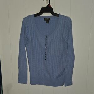 Eddie Bauer Light Blue Crew Neck Sweater